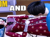 Asian step Mom And Son After He Visits His Mother Late At night To Fulfill His Fantasy